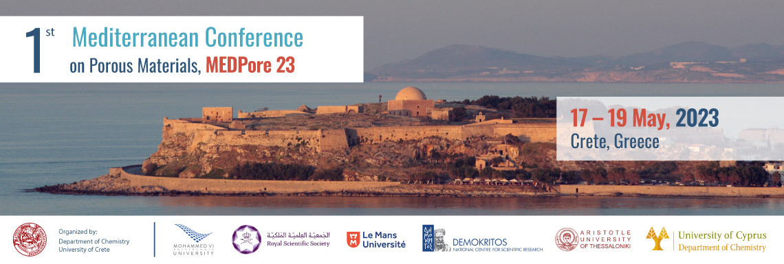 Ανακοίνωση για την υποβολή εργασιών στο 1st Mediterranean Conference on Porous Materials, 17-19 Μαϊου 2023